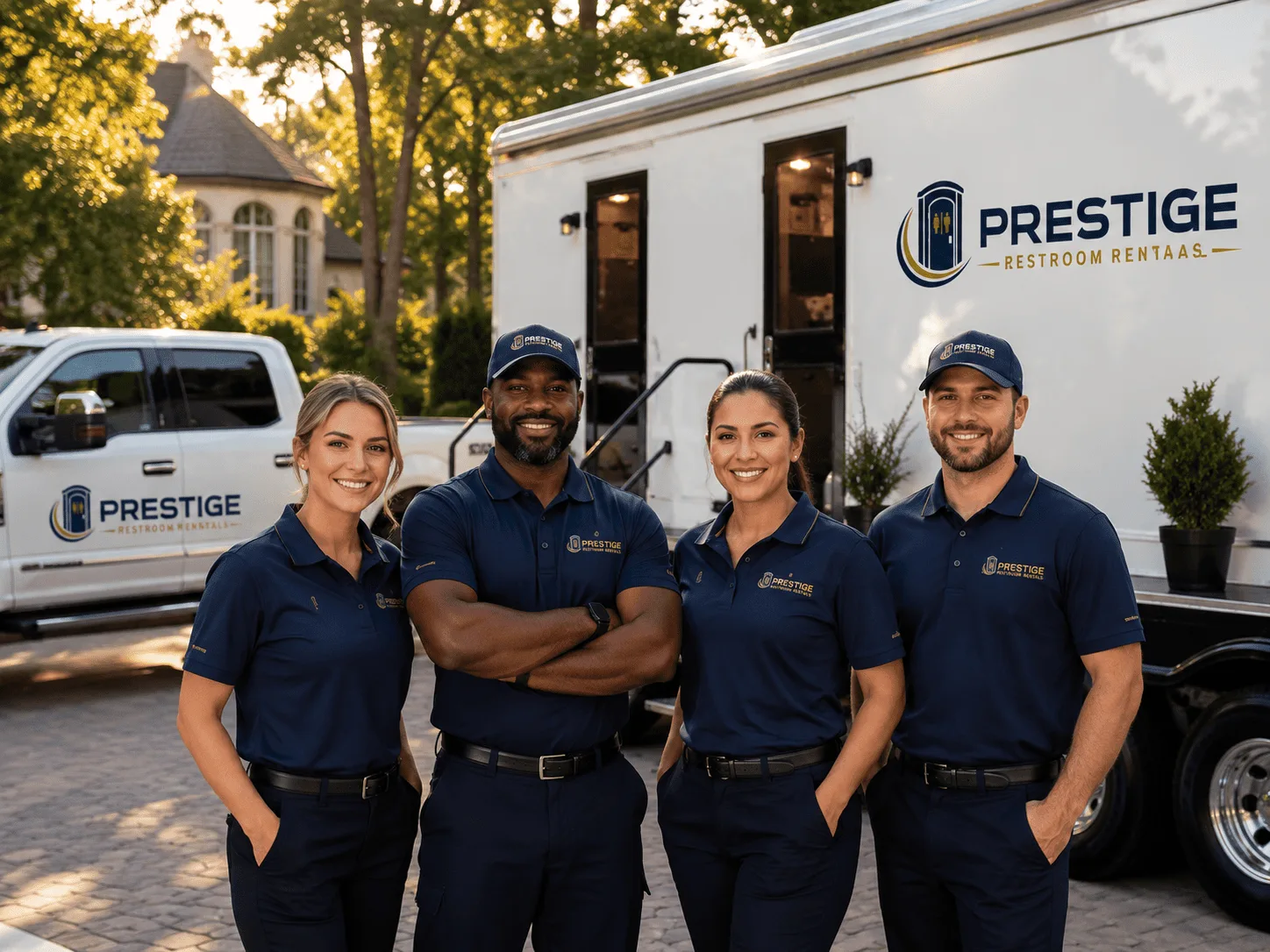 Trusted Luxury Portable Restrooms company in Enochs, TX